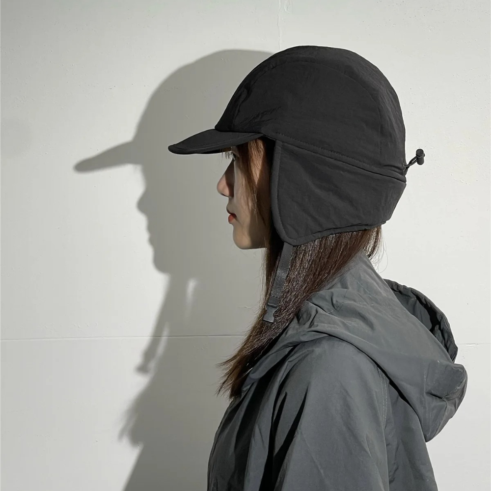 Winter Trapper Hat - 冬用ロシアウシャンカ帽（男女兼用）、防水耳当て付きトラッパーパイロットキャップ、厚手の毛皮ビーニー