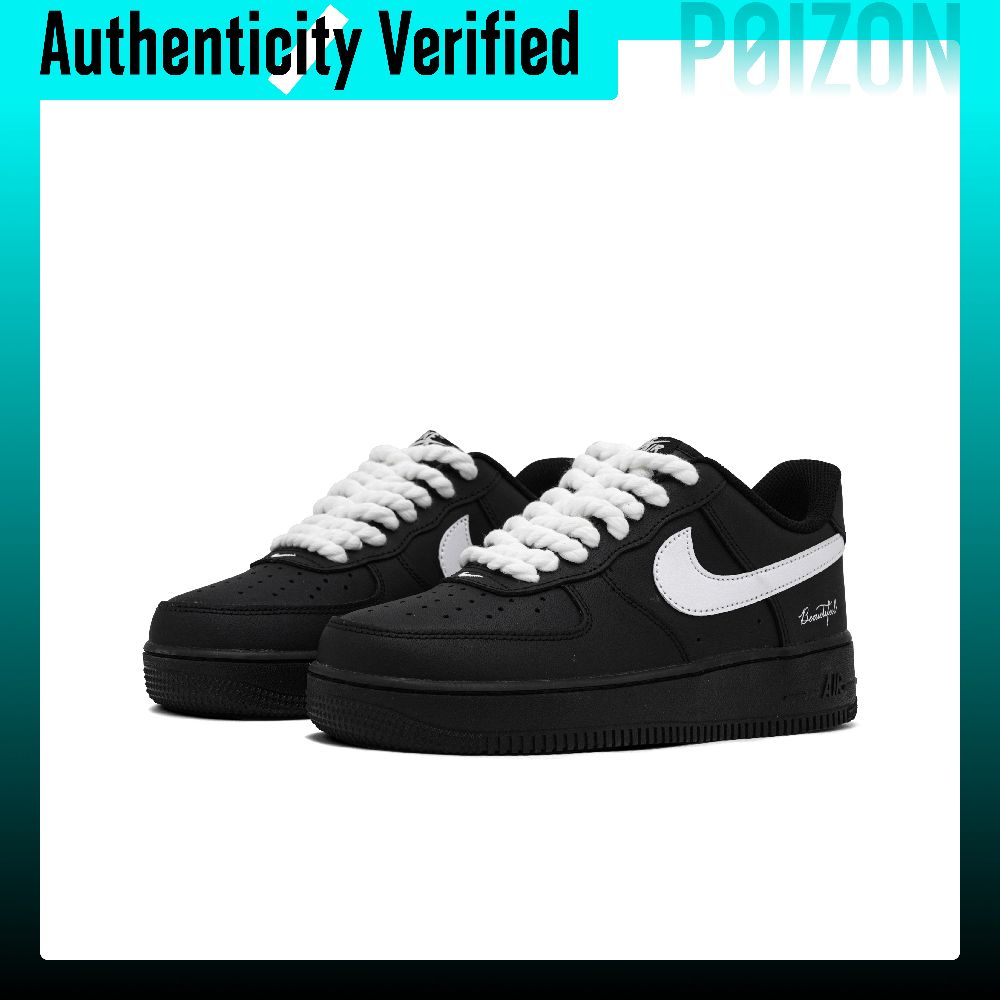 Nike Shoes Air Force 1 - ナイキ エアフォース1 スケートシューズ ユニセックス ロートップ ホワイト/ブラック