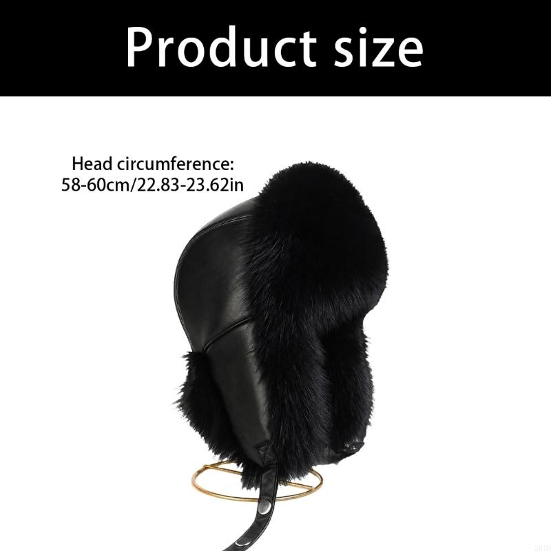 2025 新しいフェイクファートラッパーハット、耳フラップ付 - Winter Trapper Hat のレビューと価格