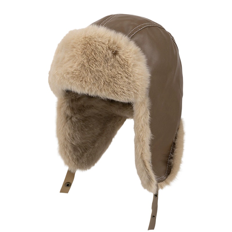 冬用厚手暖かいロシア風ウシャンカ帽子、男女兼用パイロット/ア - Trapper Hat Ear Flap のレビューと価格