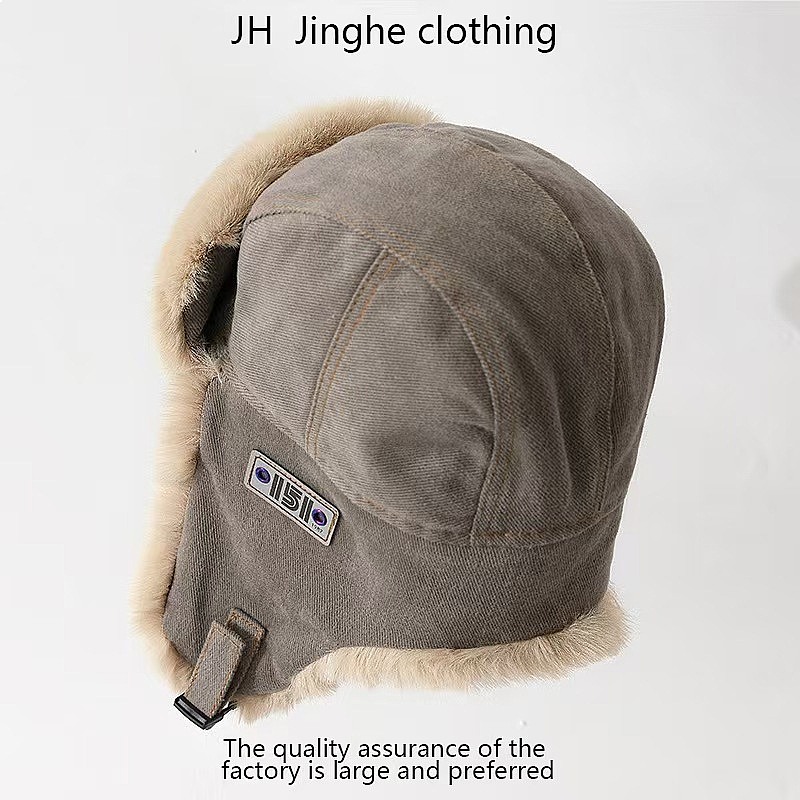 冬用フリース裏地トラッパーハット 男女兼用 厚手 防風 暖か - Winter Trapper Hat のレビューと価格