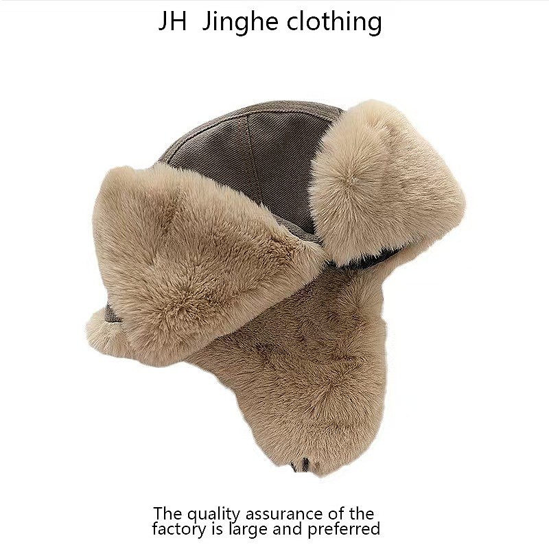 冬用フリース裏地トラッパーハット 男女兼用 厚手 防風 暖か - Winter Trapper Hat のレビューと価格