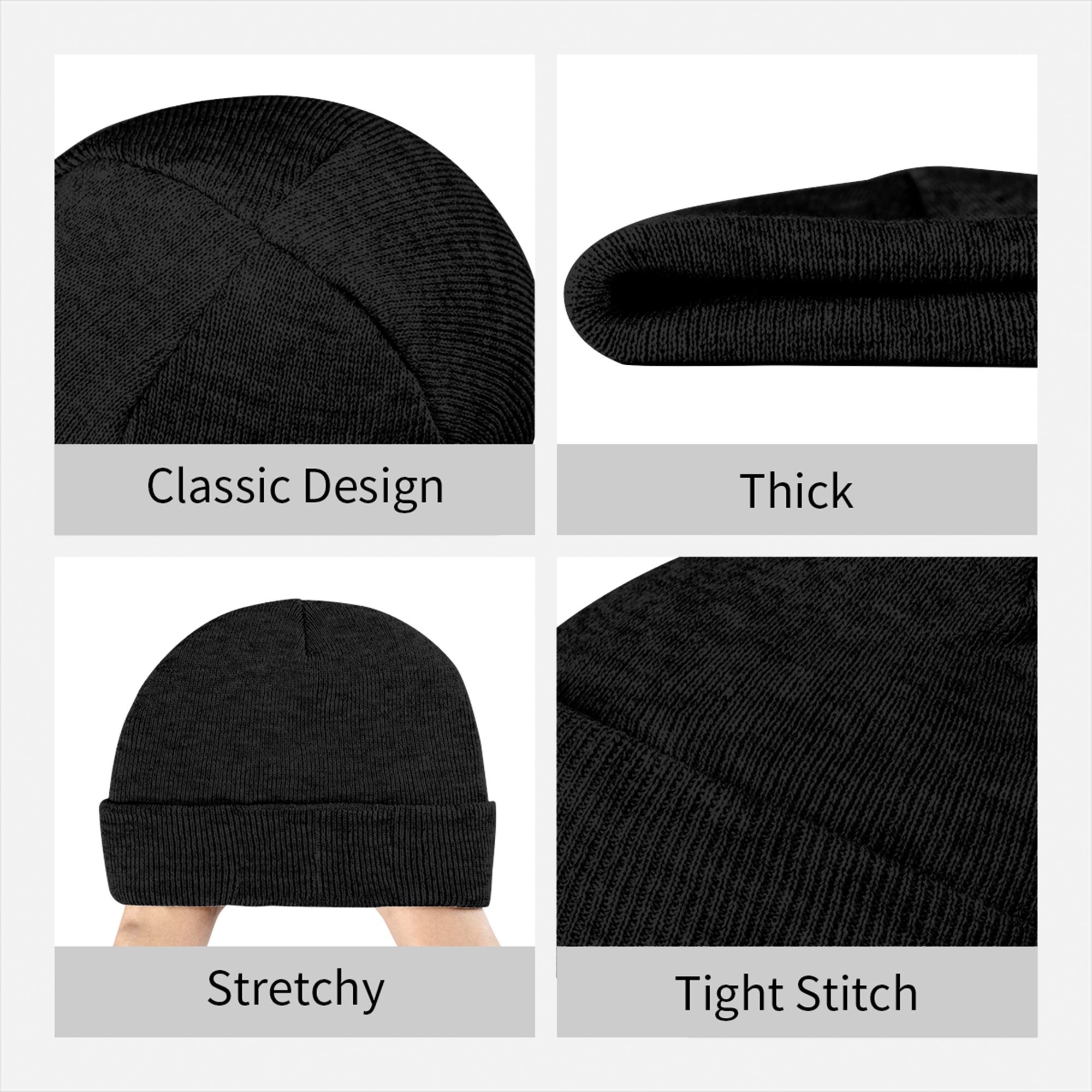 ハーポントルピードデジタルモンスターデジモンリブニットカフ付 - Beanie Cuffed Knit のレビューと価格