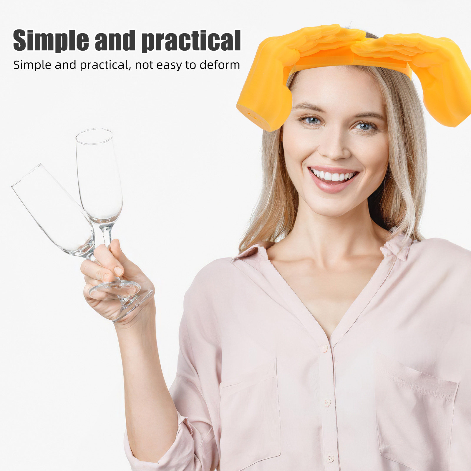 パームバイザー 面白いアウトドアアクセサリー フェスティバル - Visor Sun Hat のレビューと価格